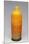 Liqueur Bottle, 1930S, Polychrome Majolica with Orange Peel Texture-null-Mounted Giclee Print