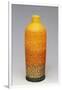 Liqueur Bottle, 1930S, Polychrome Majolica with Orange Peel Texture-null-Framed Giclee Print