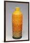 Liqueur Bottle, 1930S, Polychrome Majolica with Orange Peel Texture-null-Framed Giclee Print