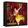 "Liqueur" Vintage French Wine Poster-null-Framed Stretched Canvas