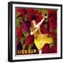 "Liqueur" Vintage French Wine Poster-null-Framed Art Print