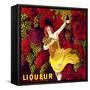 "Liqueur" Vintage French Wine Poster-null-Framed Stretched Canvas