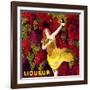 "Liqueur" Vintage French Wine Poster-null-Framed Art Print