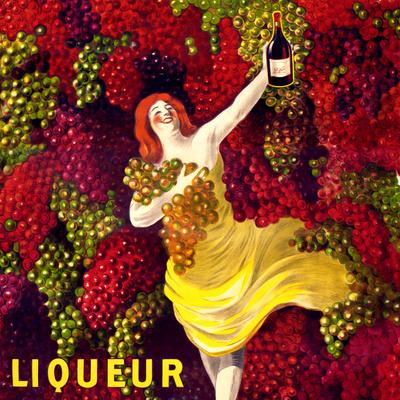 &rsquo;&ldquo;Liqueur&rdquo; Vintage French Wine Poster&rsquo; Art - , piddix | AllPosters.com