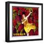 "Liqueur" Vintage French Wine Poster-null-Framed Art Print