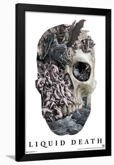 Liquid Death - Designer Death-Trends International-Framed Poster