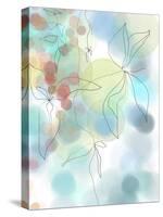 Liquid Floral One-Jan Weiss-Stretched Canvas