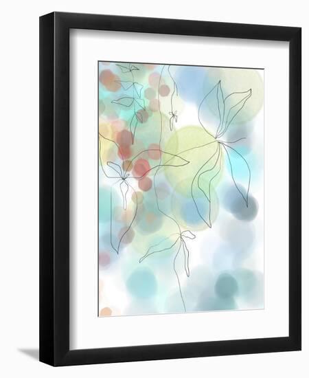 Liquid Floral One-Jan Weiss-Framed Art Print