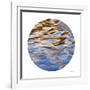 Liquid Gold Circle 2-Joy Doherty-Framed Giclee Print