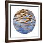 Liquid Gold Circle 2-Joy Doherty-Framed Giclee Print