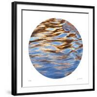 Liquid Gold Circle 2-Joy Doherty-Framed Giclee Print
