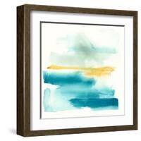 Liquid Horizon II-Jennifer Goldberger-Framed Art Print