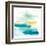 Liquid Horizon II-Jennifer Goldberger-Framed Art Print