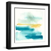 Liquid Horizon II-Jennifer Goldberger-Framed Art Print