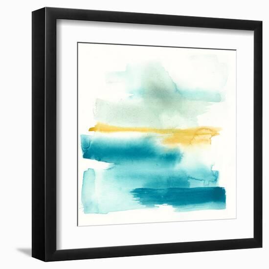 Liquid Horizon II-Jennifer Goldberger-Framed Art Print