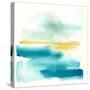 Liquid Horizon II-Jennifer Goldberger-Stretched Canvas