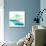 Liquid Horizon II-Jennifer Goldberger-Stretched Canvas displayed on a wall
