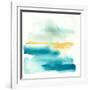 Liquid Horizon II-Jennifer Goldberger-Framed Art Print