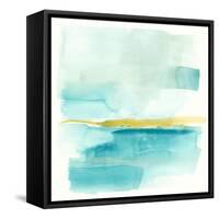 Liquid Horizon III-Jennifer Goldberger-Framed Stretched Canvas