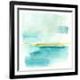 Liquid Horizon III-Jennifer Goldberger-Framed Art Print