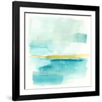 Liquid Horizon III-Jennifer Goldberger-Framed Art Print