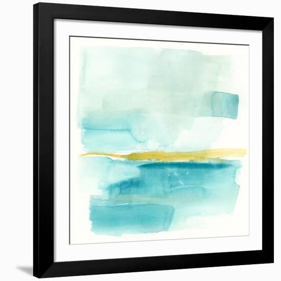 Liquid Horizon III-Jennifer Goldberger-Framed Art Print