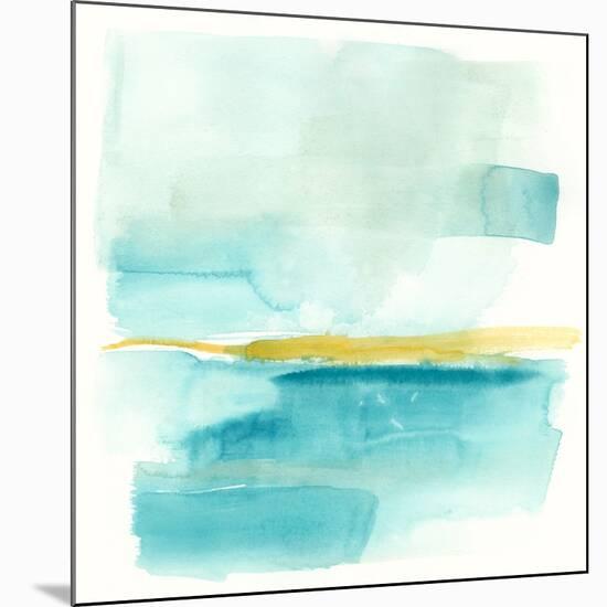 Liquid Horizon III-Jennifer Goldberger-Mounted Art Print