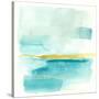 Liquid Horizon III-Jennifer Goldberger-Stretched Canvas