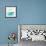 Liquid Horizon V-Jennifer Goldberger-Framed Art Print displayed on a wall