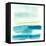 Liquid Horizon V-Jennifer Goldberger-Framed Stretched Canvas