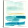 Liquid Horizon V-Jennifer Goldberger-Stretched Canvas