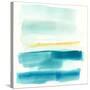 Liquid Horizon V-Jennifer Goldberger-Stretched Canvas