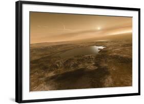 Liquid Hydrocarbons on Titan, Artwork-Detlev Van Ravenswaay-Framed Photographic Print