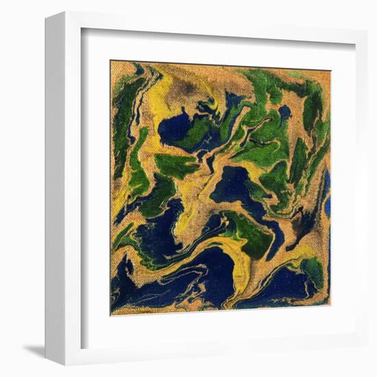 Liquid Industrial IIII - Canvas V-Hilary Winfield-Framed Giclee Print