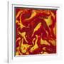 Liquid Industrial IIII - Canvas VIII-Hilary Winfield-Framed Giclee Print