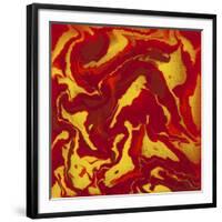 Liquid Industrial IIII - Canvas VIII-Hilary Winfield-Framed Giclee Print