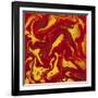 Liquid Industrial IIII - Canvas VIII-Hilary Winfield-Framed Giclee Print