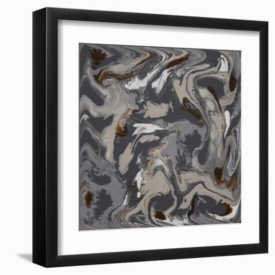 Liquid Industrial V - Canvas I-Hilary Winfield-Framed Giclee Print
