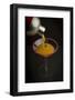 Liquid Refreshment Being Poured from a Silver Cocktails Shaker into a Sugar-Rimmed Martini Glass-Cynthia Classen-Framed Photographic Print