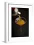 Liquid Refreshment Being Poured from a Silver Cocktails Shaker into a Sugar-Rimmed Martini Glass-Cynthia Classen-Framed Photographic Print