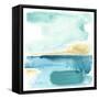 Liquid Shoreline III-June Vess-Framed Stretched Canvas