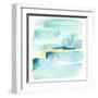 Liquid Shoreline IV-June Vess-Framed Art Print