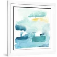 Liquid Shoreline IX-June Vess-Framed Art Print