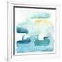 Liquid Shoreline IX-June Vess-Framed Art Print