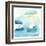 Liquid Shoreline IX-June Vess-Framed Art Print