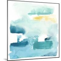 Liquid Shoreline IX-June Vess-Mounted Premium Giclee Print