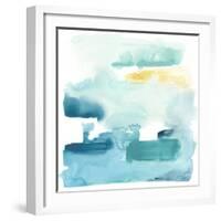 Liquid Shoreline IX-June Vess-Framed Art Print