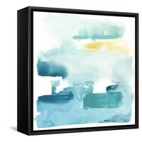 Liquid Shoreline IX-June Vess-Framed Stretched Canvas