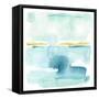 Liquid Shoreline VI-June Vess-Framed Stretched Canvas