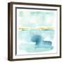 Liquid Shoreline VI-June Vess-Framed Premium Giclee Print